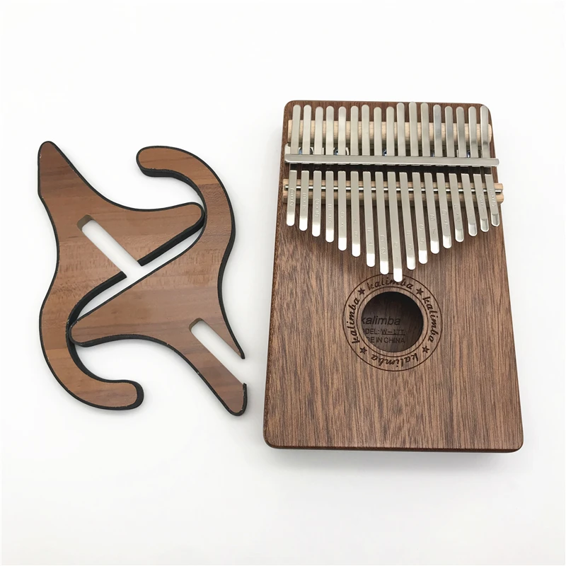 Music Instrument 8/10/17 Keys Mbira Kalimba Thumb Piano Display Wood Stand