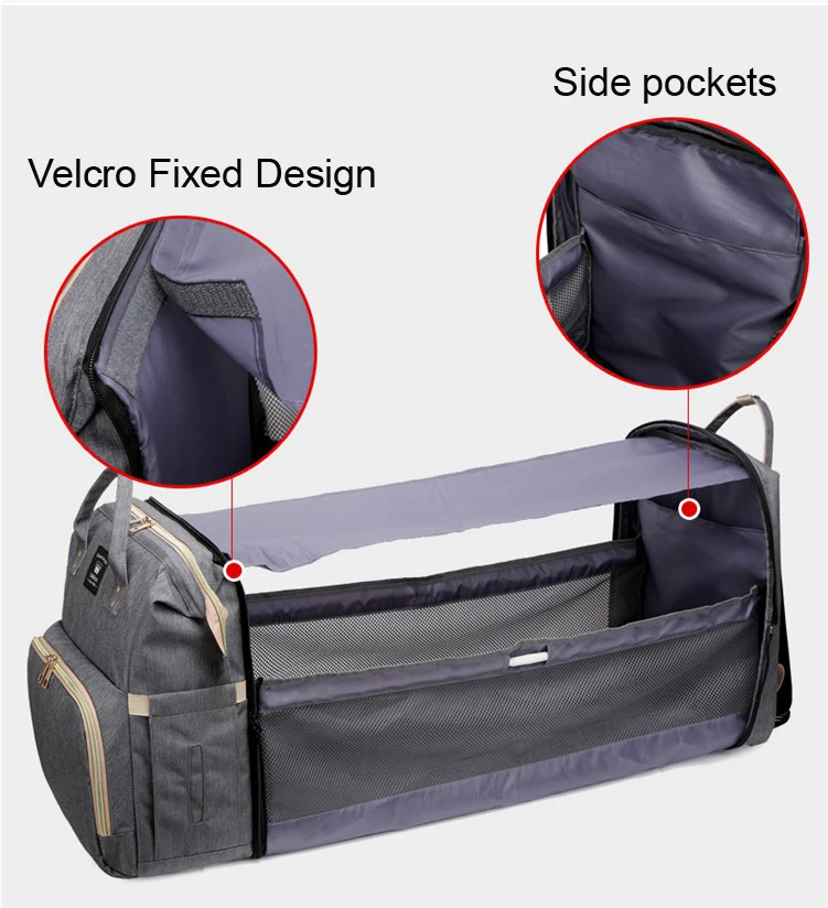 
Free Sample NO MOQ Maternity diaper bag backpack for baby care,baby bags for mothers,diaper backpack bag 