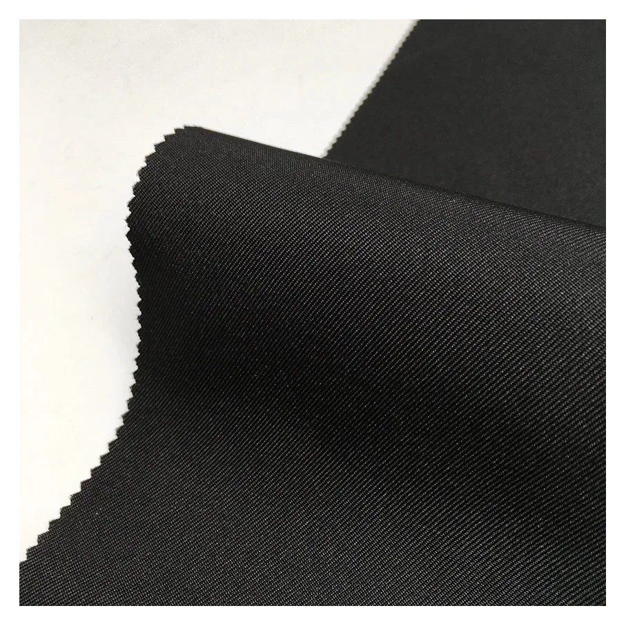 high quality custom 100% polyester woven waterproof TPU laminated 150D gabardine 2/2 twill fabric for jacket/windcoat/bag