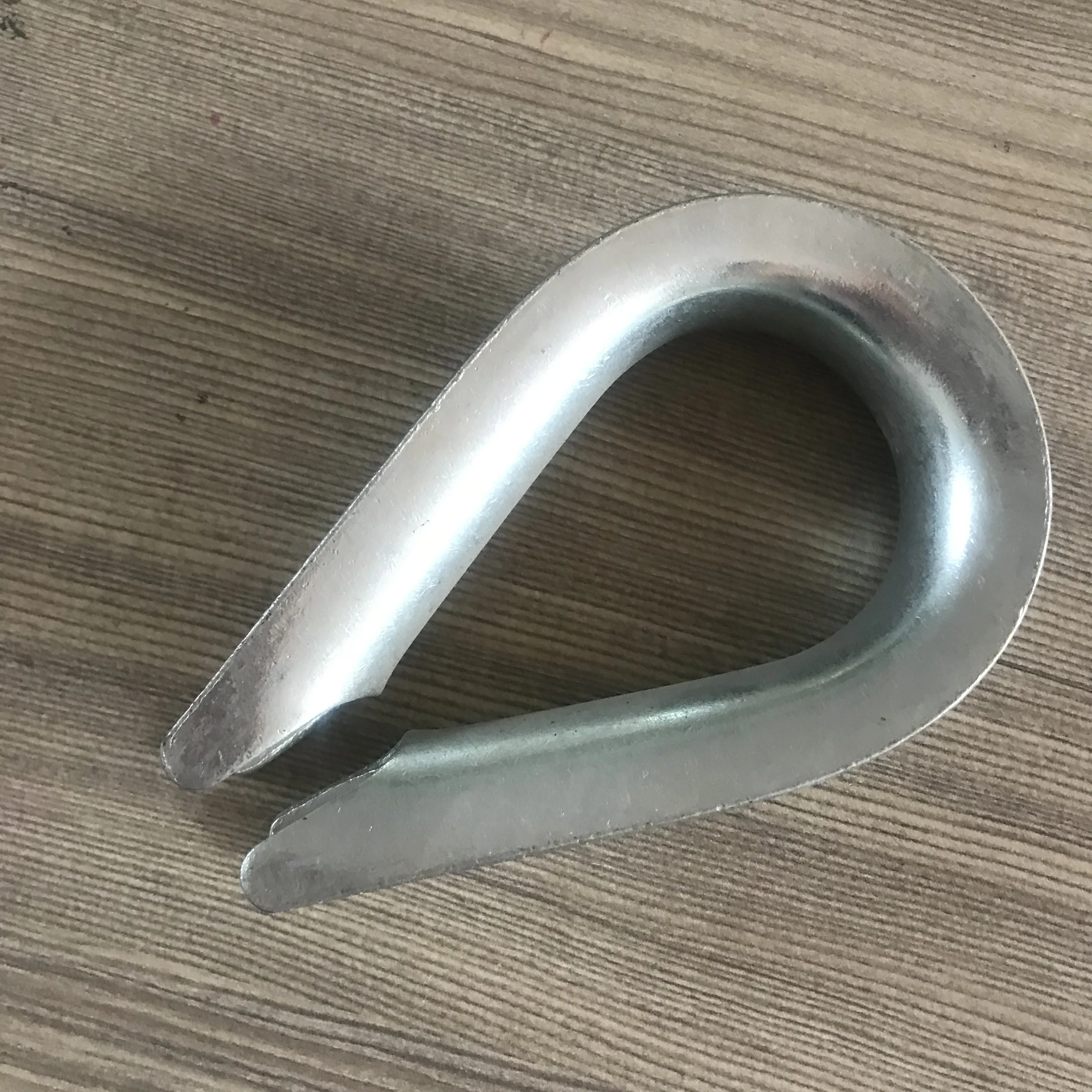 
Factory Directly Sales Stainless Steel US Type G 414 Wire Rope Thimble 