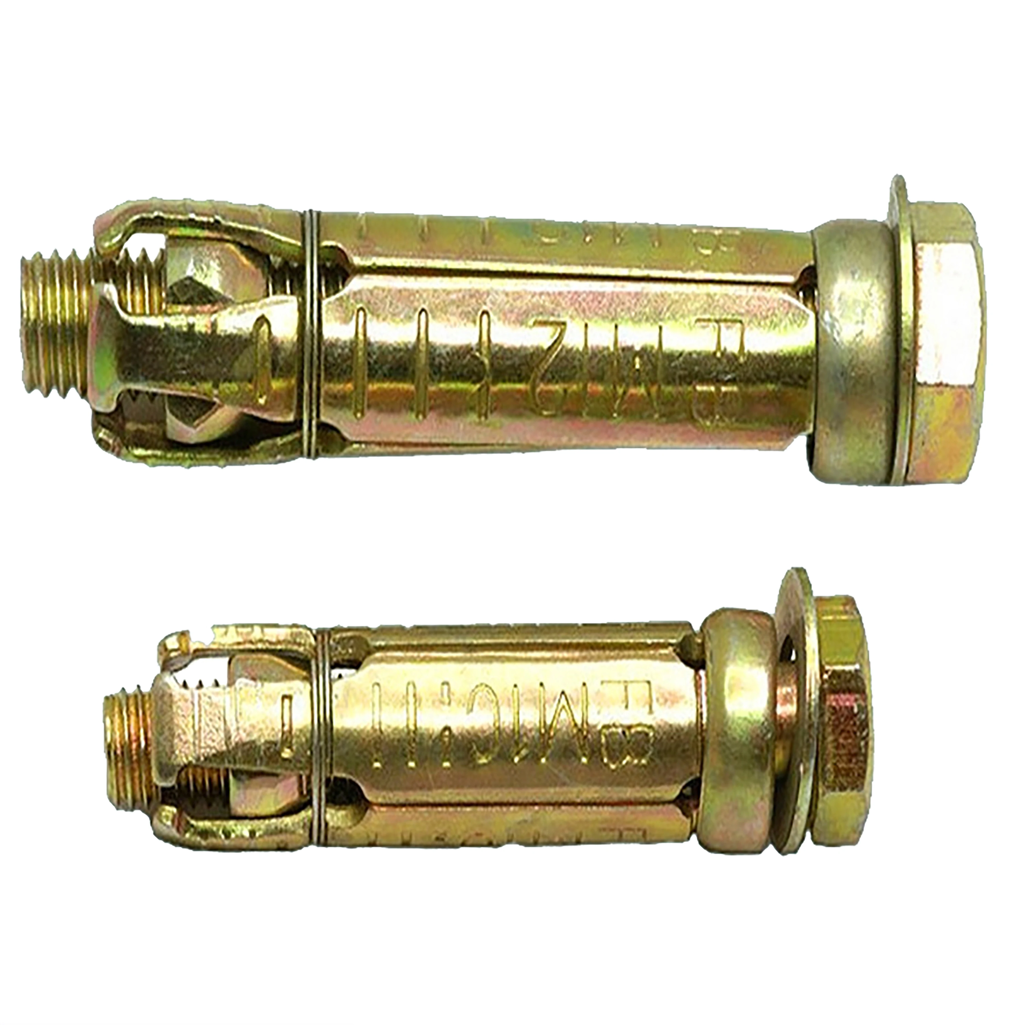 High Quality M2.5-M12 Expansion  Anchors Fixing Sleeve Anchors Bolts for Mechanical Assembly 5mm-200mm  Grade 4.8-10.9