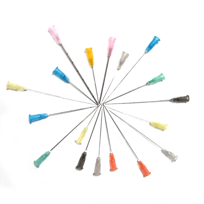 Disposable Blunt Tip Needle Flexible Stainless Steel Micro Cannula for Ataumatic Intradermal Injections