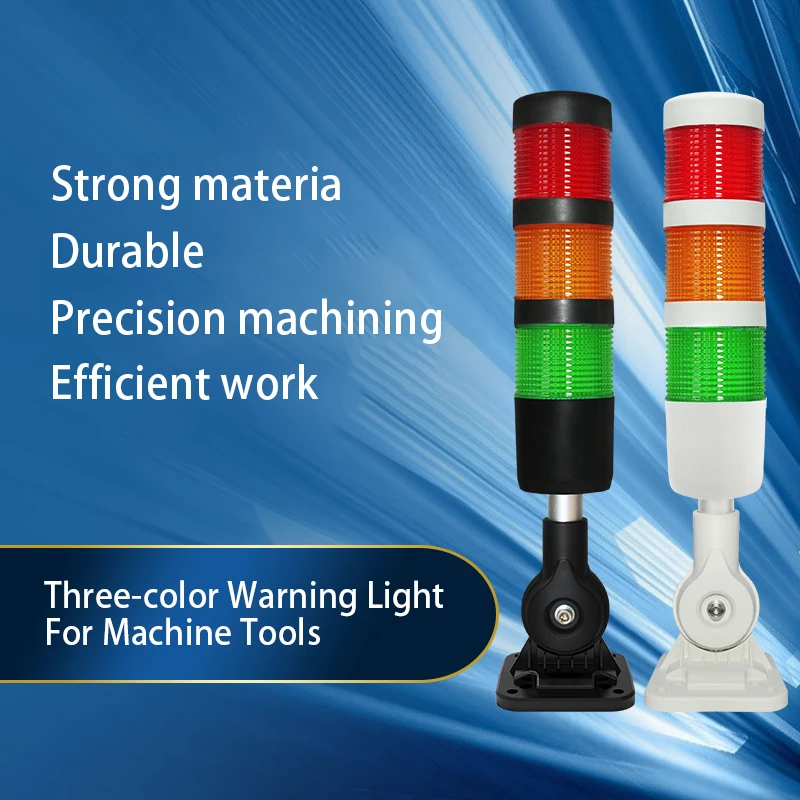 Wholesale 3 Layers Red Yellow Green Machine Warning Light Signal Alarm Tower Lamp With Buzzer