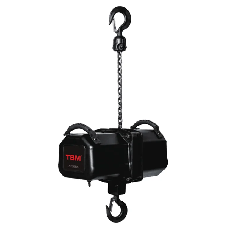 TBM Electric Stage Chain Hoist 3T with Rotatable 540 Degree Forged Alloy Steel Hook for Theater