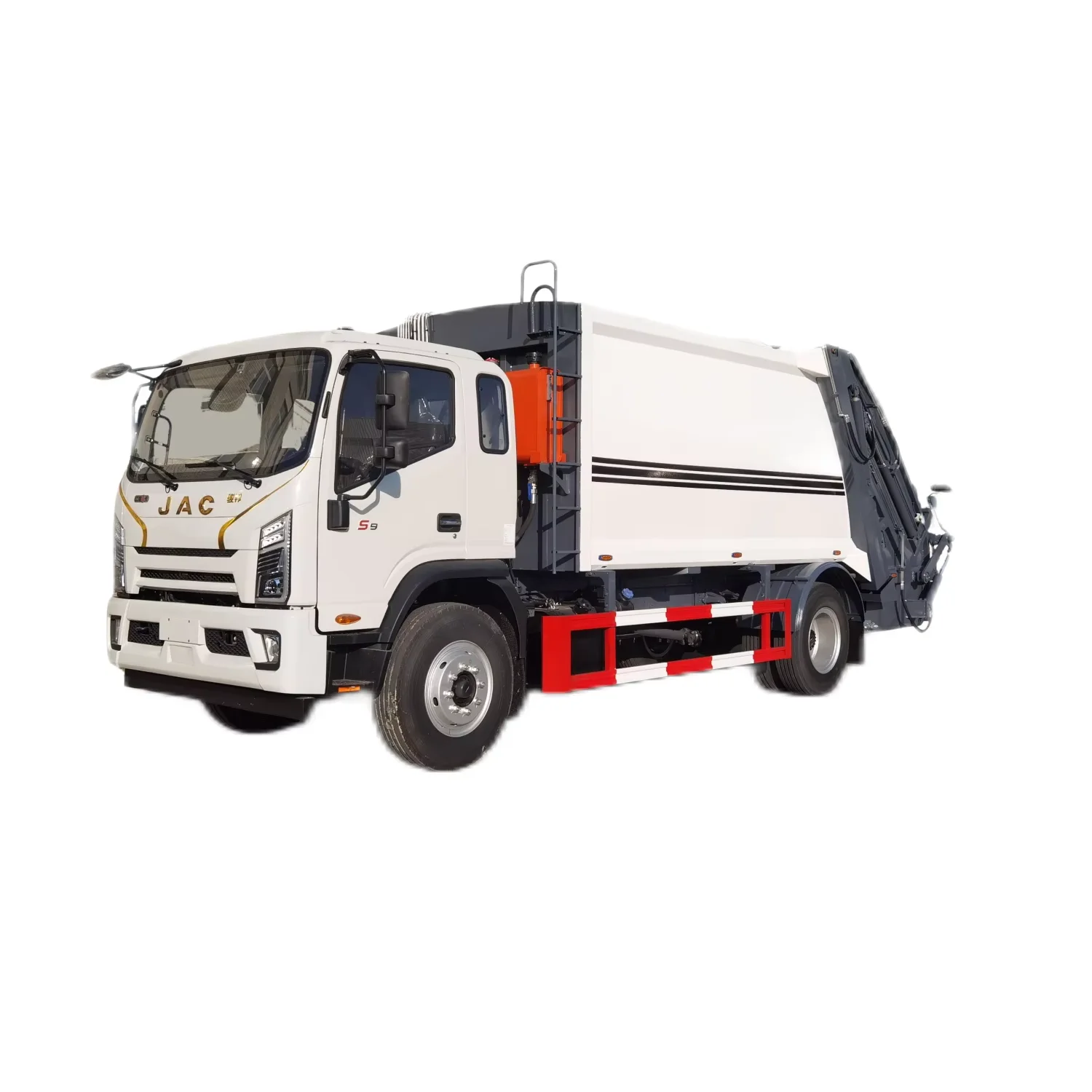 Customized 15CBM Compactor Garbage Truck JAC 4x2 Diesel Garbage Disposal Collection Truck for Sale