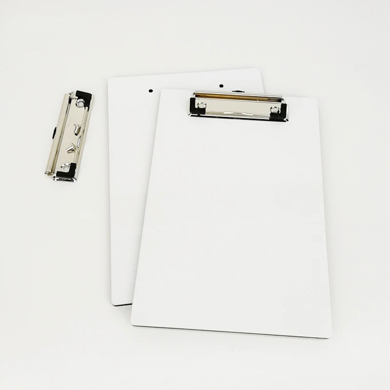 Personalized Sublimation Blank A5 Size Wooden File Clip Board