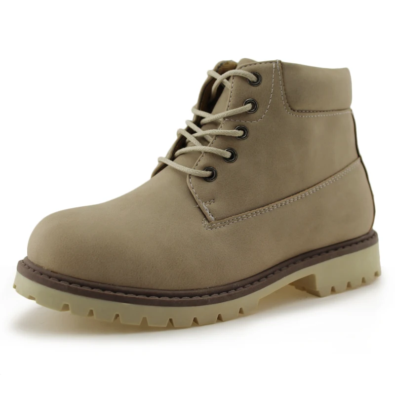 
Kids Lace-Up Ankle Boots Boy Girl fashion Waterproof Outdoor Workboots 