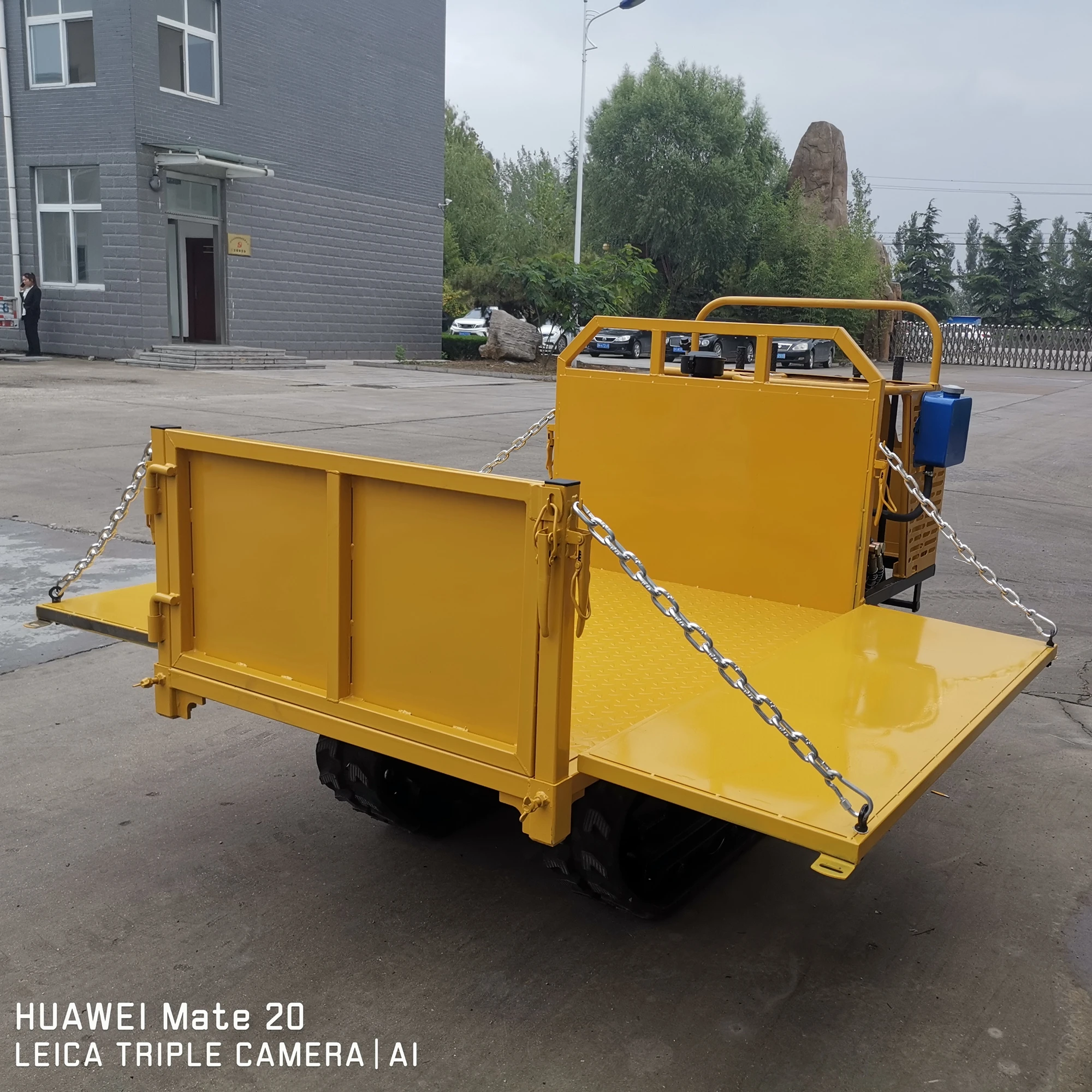 All Terrian Robot Agricultural Crawler Track Loader Machine For Rubber Track Chassis