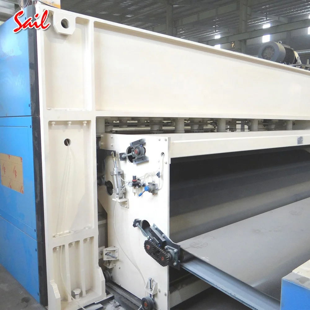 High capacity automated computer control needle punch geotextile nonwoven machine