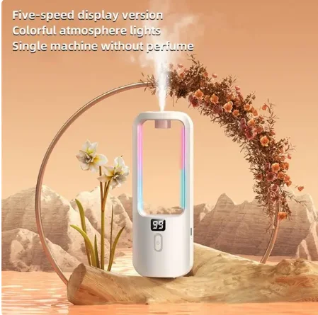 Rechargeable Aroma Diffuser Home Bedroom Toilet Fragrance Essential Oil Humidifier Hotels Air Freshener Essential Oil Diffuser