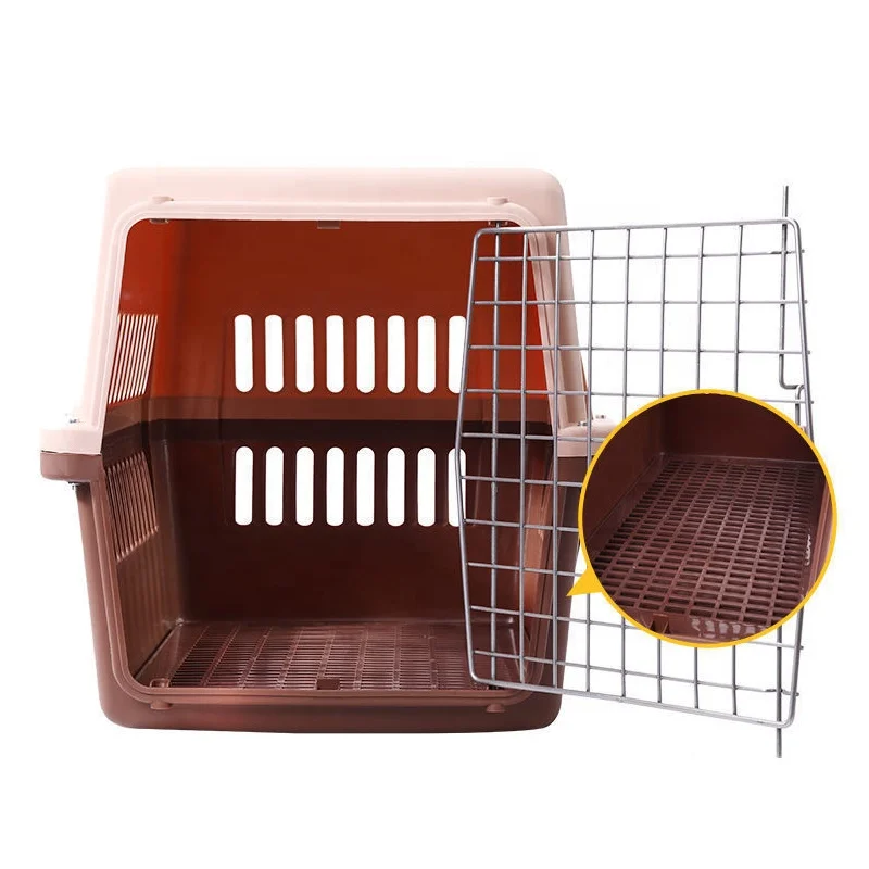 Portable Pet Bird Cage Parrot Travel Transport Consignment Box Portable Dog Cage