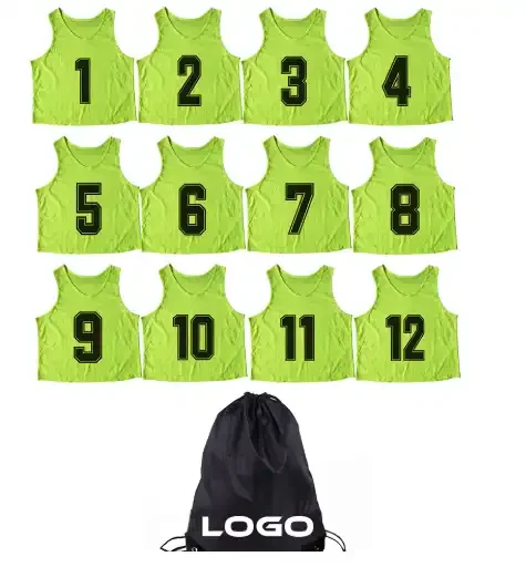 Professional Race Number Clips Bib Overalls high quality training vest numbered sports bibs