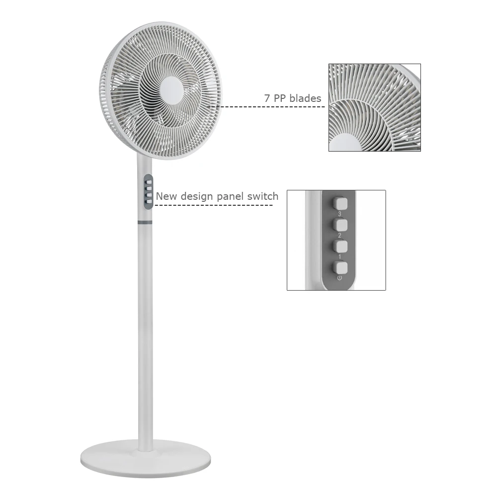 Modern design hotel shop restaurant household commercial premium 14 inch stand fan manufacturer