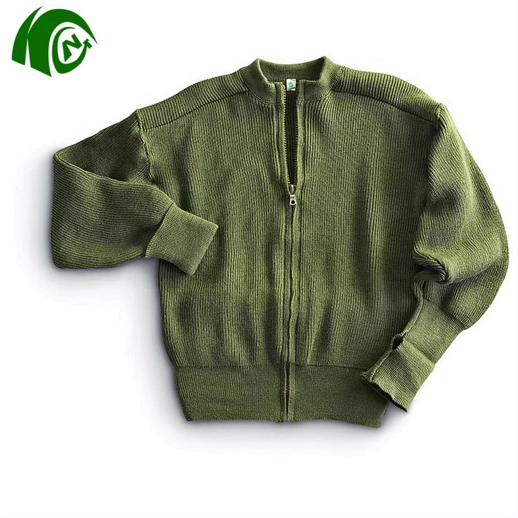 KANGO Sweater Men Pullover Knit Sweater Men Tactical Wool Acrylic Tactical Jumper Fleece Oversized Pullover Hoodie for Men