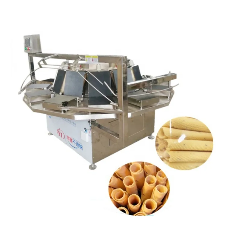Hot selling Commercial Egg Waffles Roll Wafer Ice Cream Cone Making Machine ice cream cone maker
