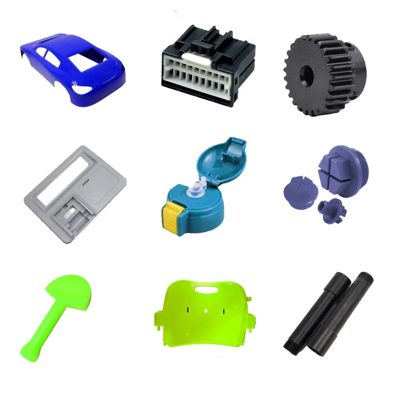Mold Processing  Plastic Molds Injection Molding Plastic Buttons Rubber Particles Plastic PP Shell Injection Molding Processing