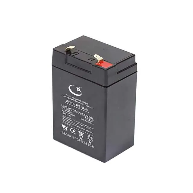 4V7.5AH VRLA AGM Battery 4 Volt 7.5ah