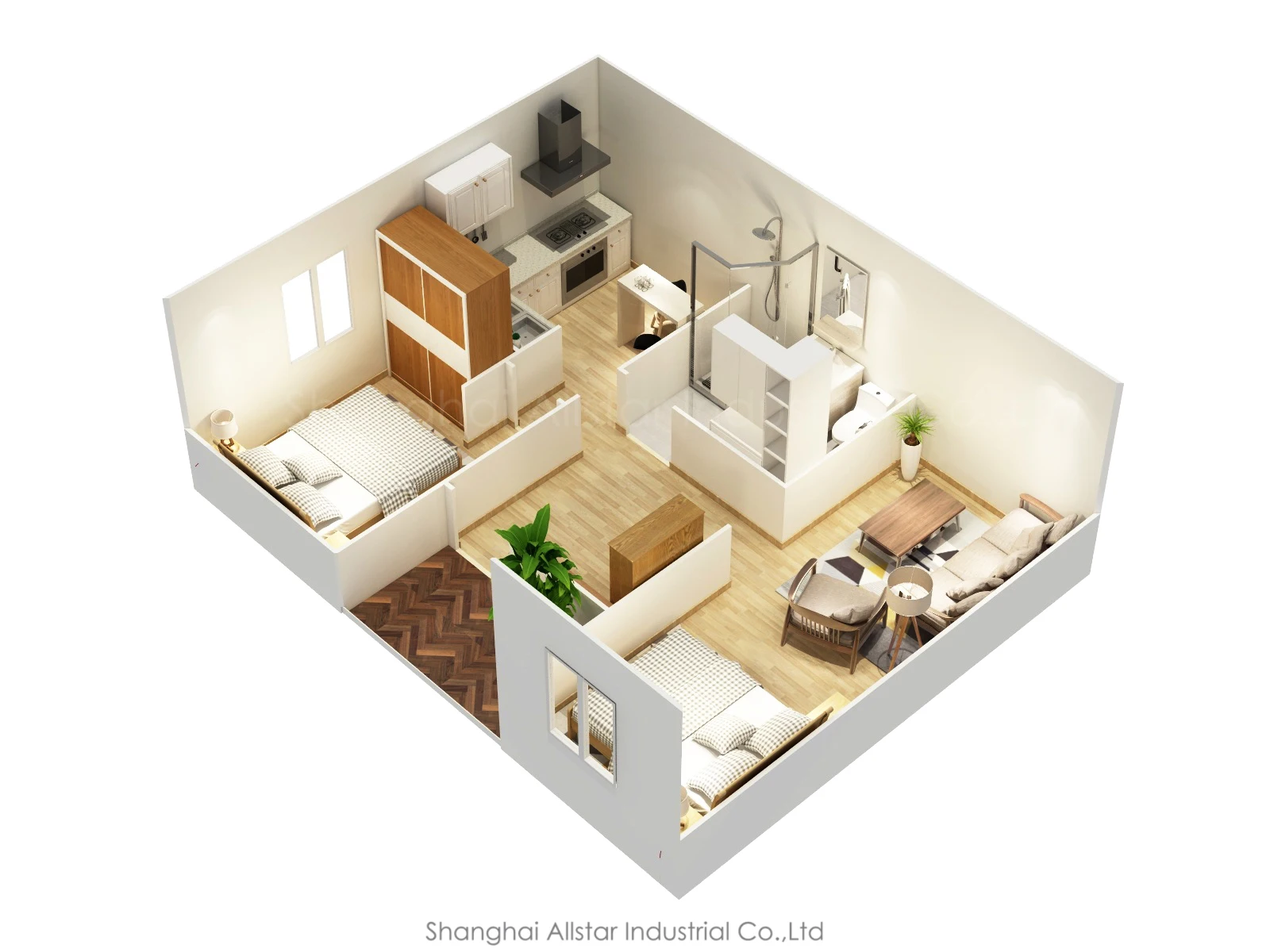 Cheap Structurally stable Expandable Container House with Stable and sturdy structure