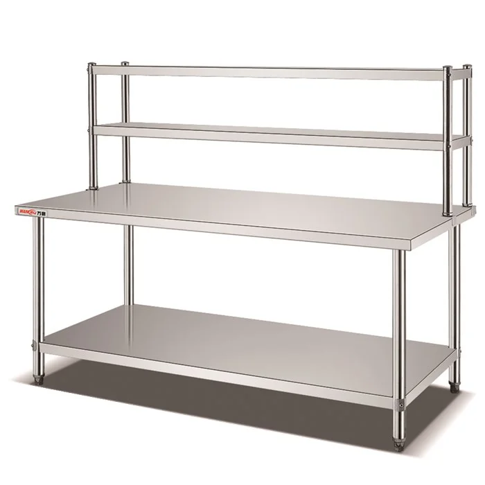 assembly Stainless Steel Fish Cleaning Table/SUS 201 commercial hotel restaurant food grade Work Table With Under shelf in UK