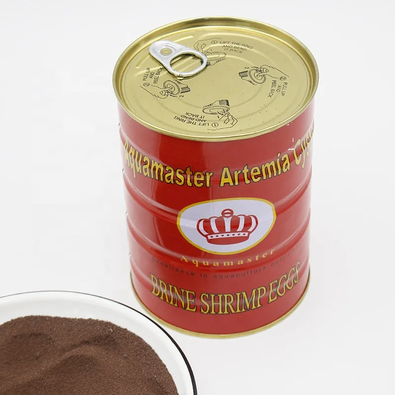 Bohai bay artemia high quality dry brine shrimp brine shrimp egg high hatchable artemia baby brine shrimp eggs