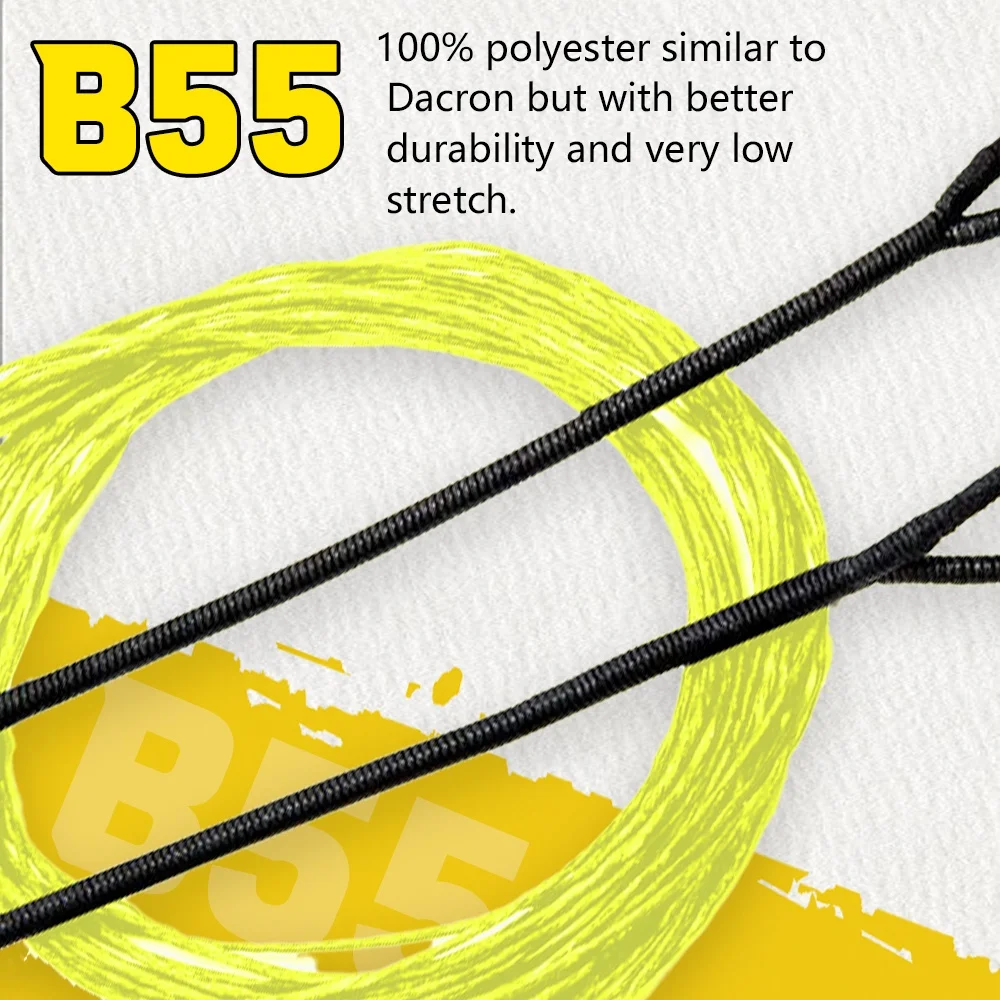 Old Mountain Archery 2023 New B55 Customized Bow String Bow and Arrow String Recurve Bow Fast String