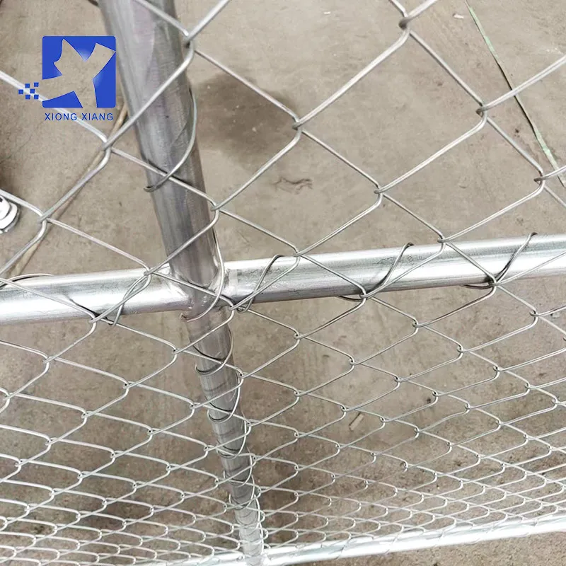 American used 6x12ft construction removable temporary chain link fence panel stand