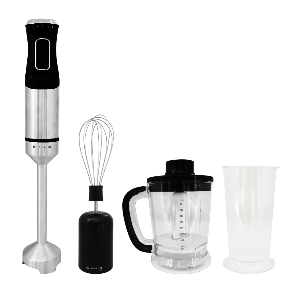 800W 1000W Small Home Kitchen Appliance Stainless Steel Immersion Stick Grinder Commercial Portable Electric Mini Hand Blender