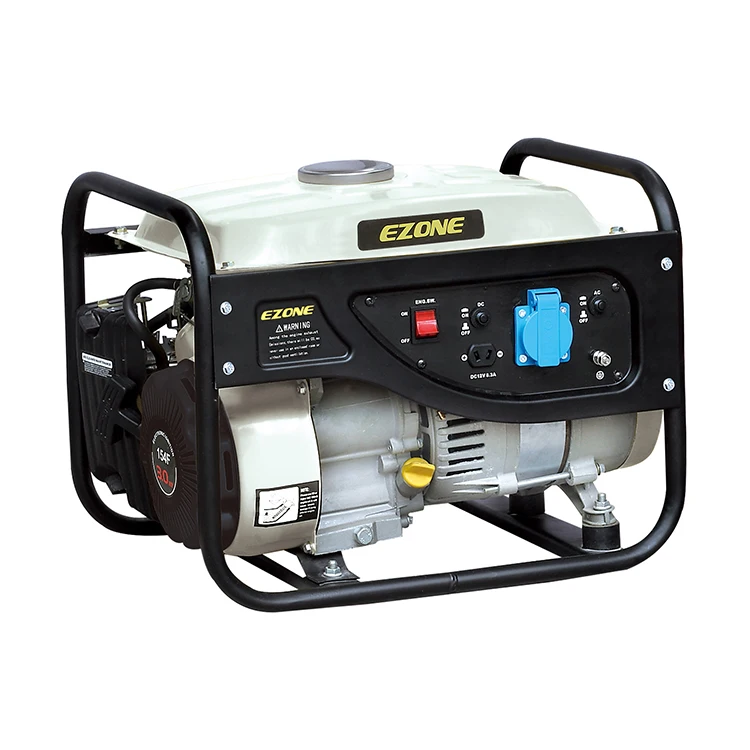 Portable 110 220 Volt 110V 220V 50Hz 60Hz 1.2Kw 1100W 1200W Electric Generator Fuel Gas Gasoline Power Generators For Sa