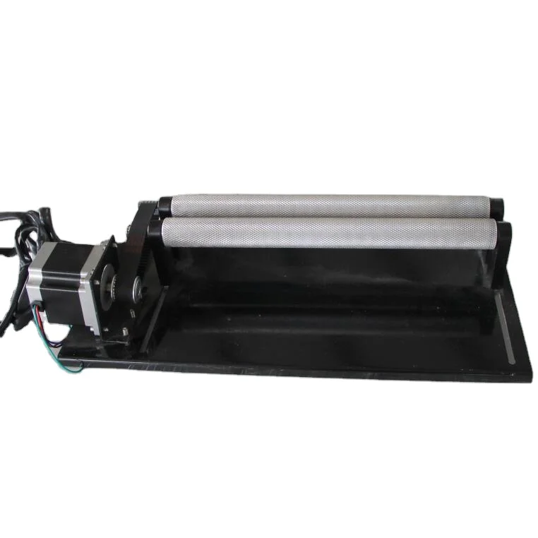 simple rotary / rolling rotary for co2 laser engraving machine to engrave cylindrical products