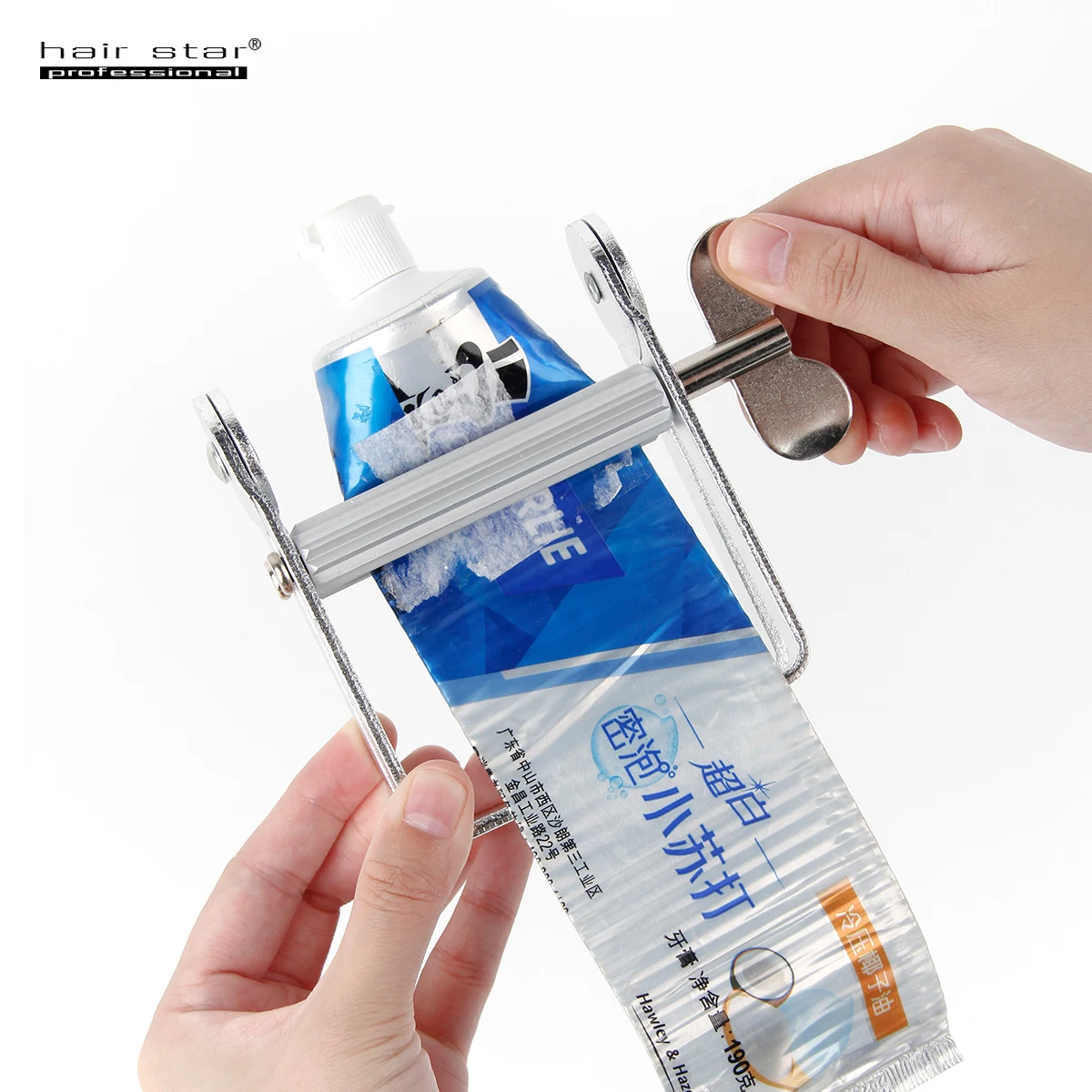 Aluminum Toothpaste Squeezer, Metal Toothpaste Tube Squeezer Paint Tube Wringer for Artist, Hair Salon, Painter