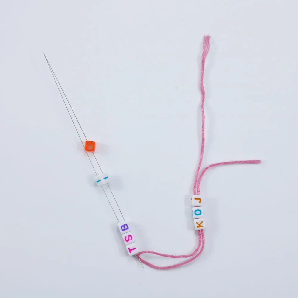 Wholesale Beading Big Eye Needles Seed Beads Needles Large Eye Collapsible Beading Needles For Jewelry Making