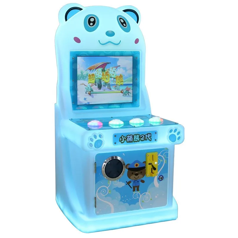 Kids Rides Game Machines Kids Pusher Arcade Shooting Gun Game Machine Mini Arcade Machine Game For Kids