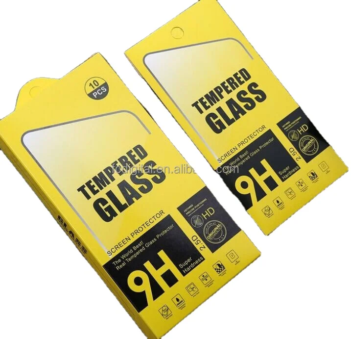 Retail Package Paper Packing For Tempered Glass Screen Protector (Only Package Not include Tempered Glass)