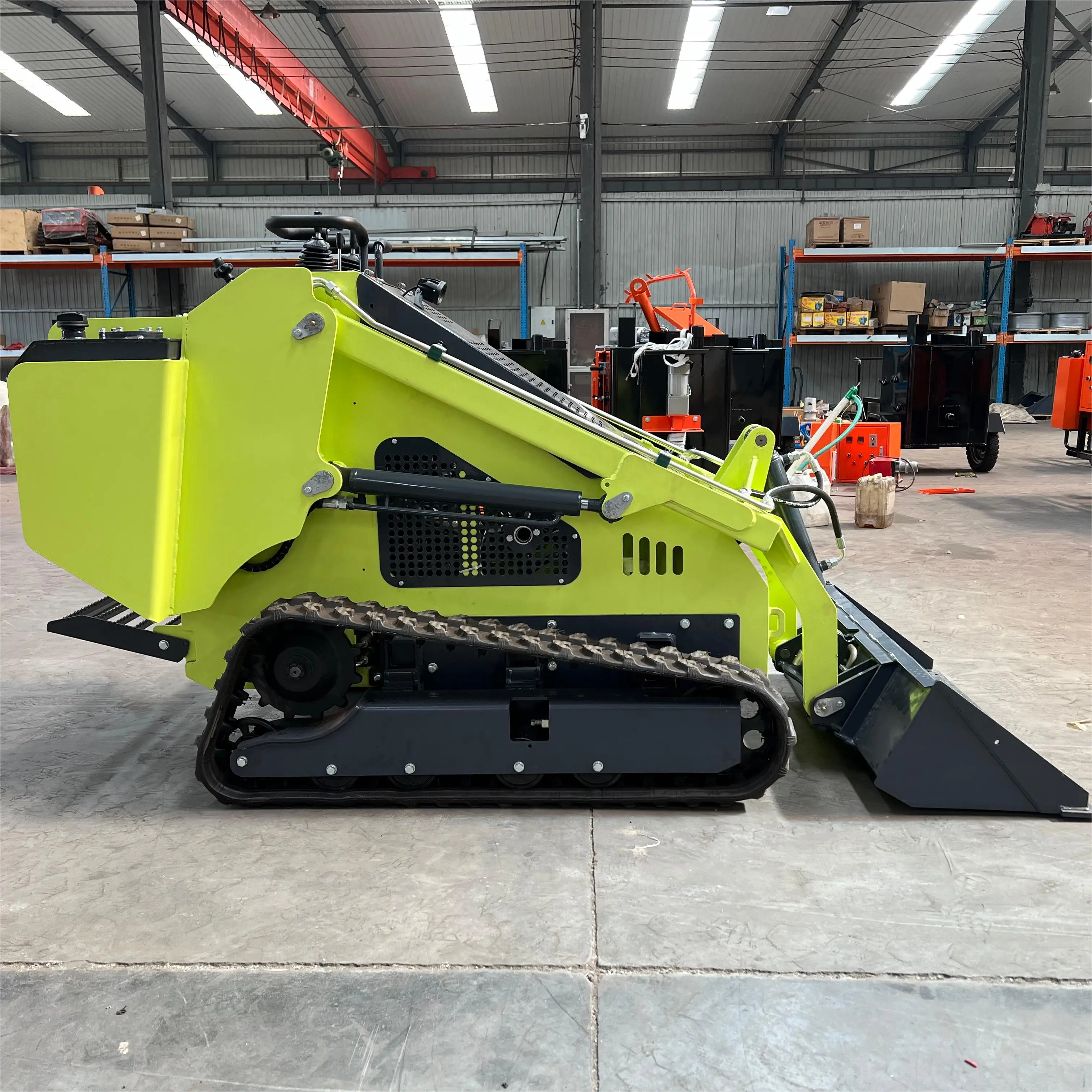 Free Shipping Wheeled Skid Steer Loaders EPA Euro5 Compact Tracked Skid Steer Loaders