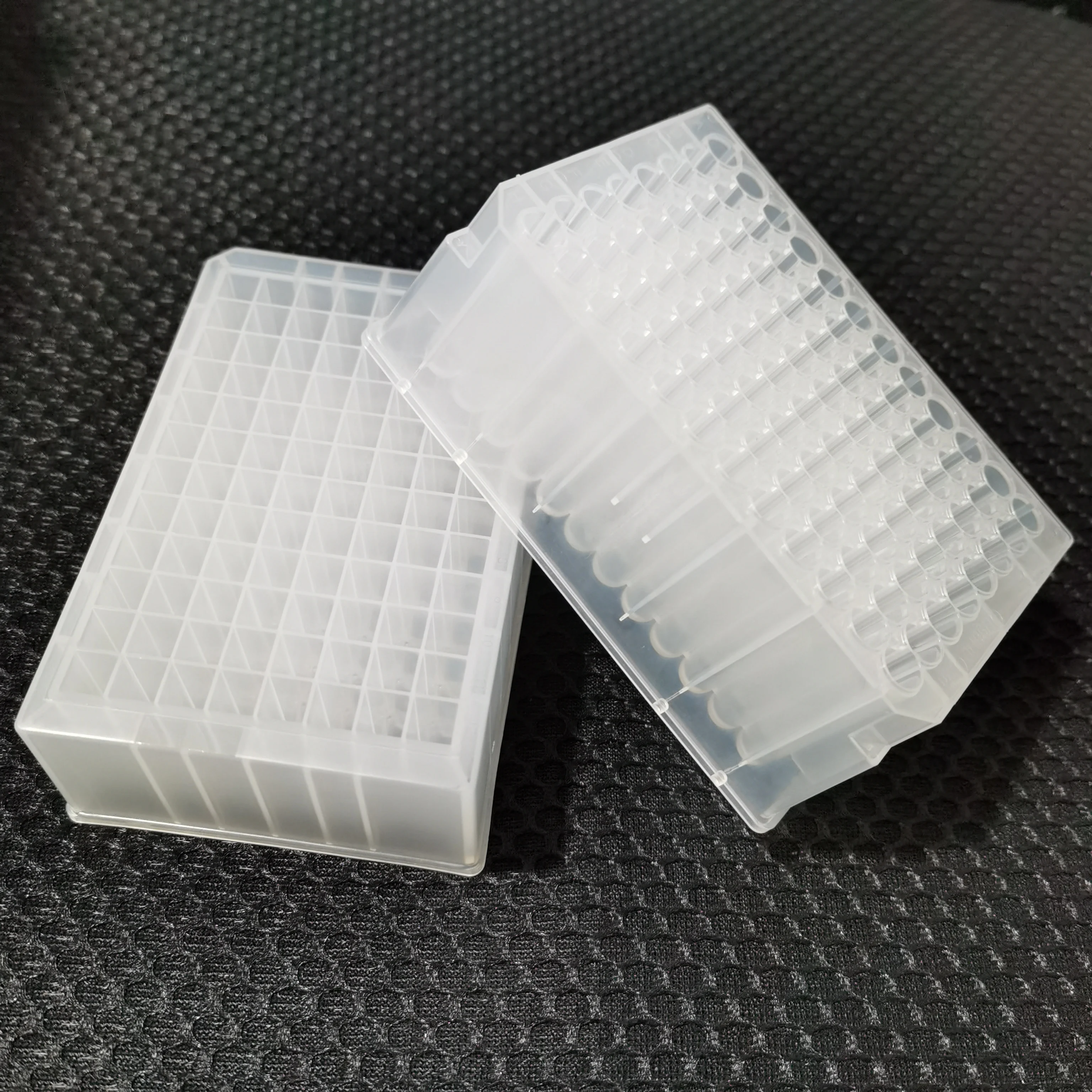 Оптовая продажа, высококачественный полипропиленовый материал, 96 глубоких скважин, тарелка 1,6 мл, 2,2 мл, круглая квадратная, 96 глубоких скважин
