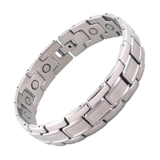 Mens Magnetic Therapy Stainless Steel Bracelets
