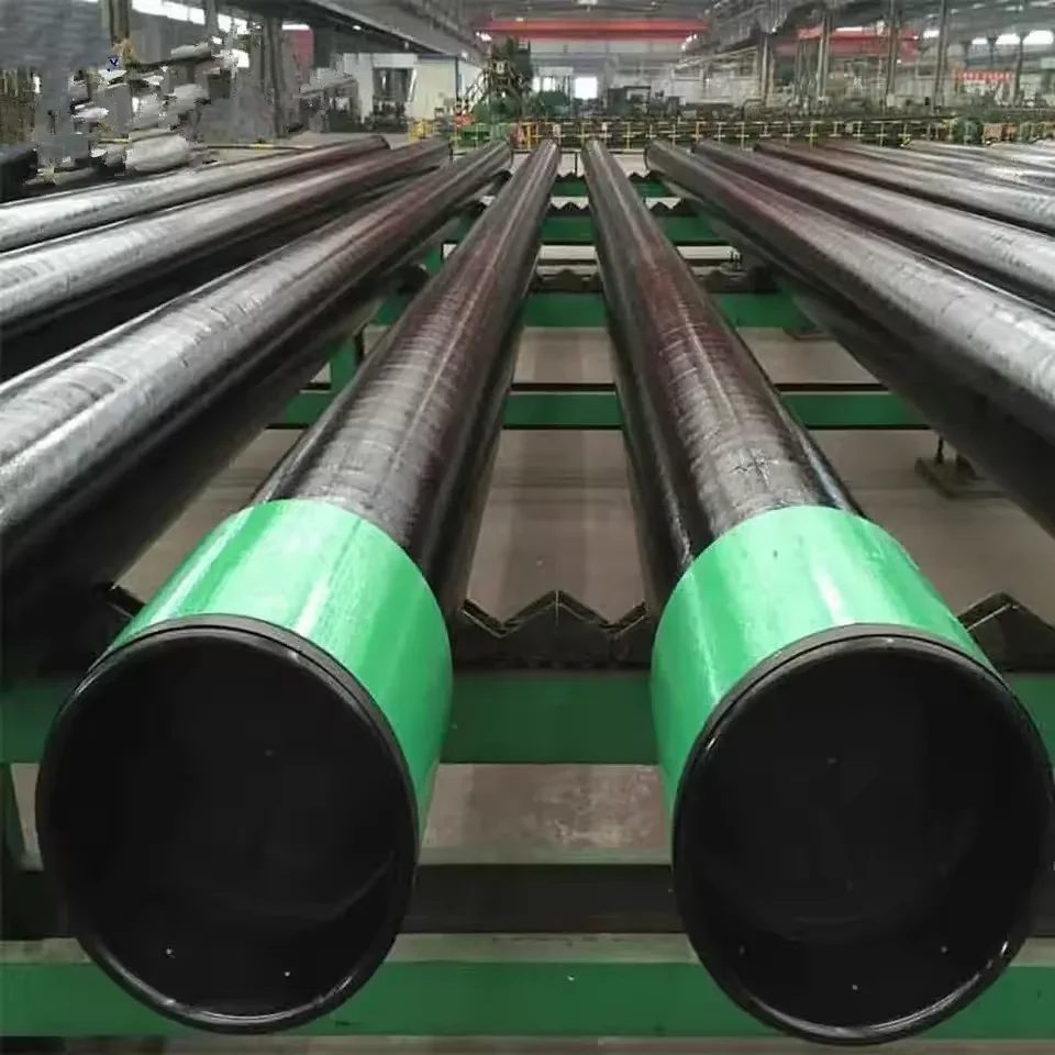 OCTG Oil Casing Pipe Factory Price API 5CT J55 K55 N80 L80 P110 2 7/8inch BTC EUE LTC Thread Oil Well Casing Pipe Casing Prices