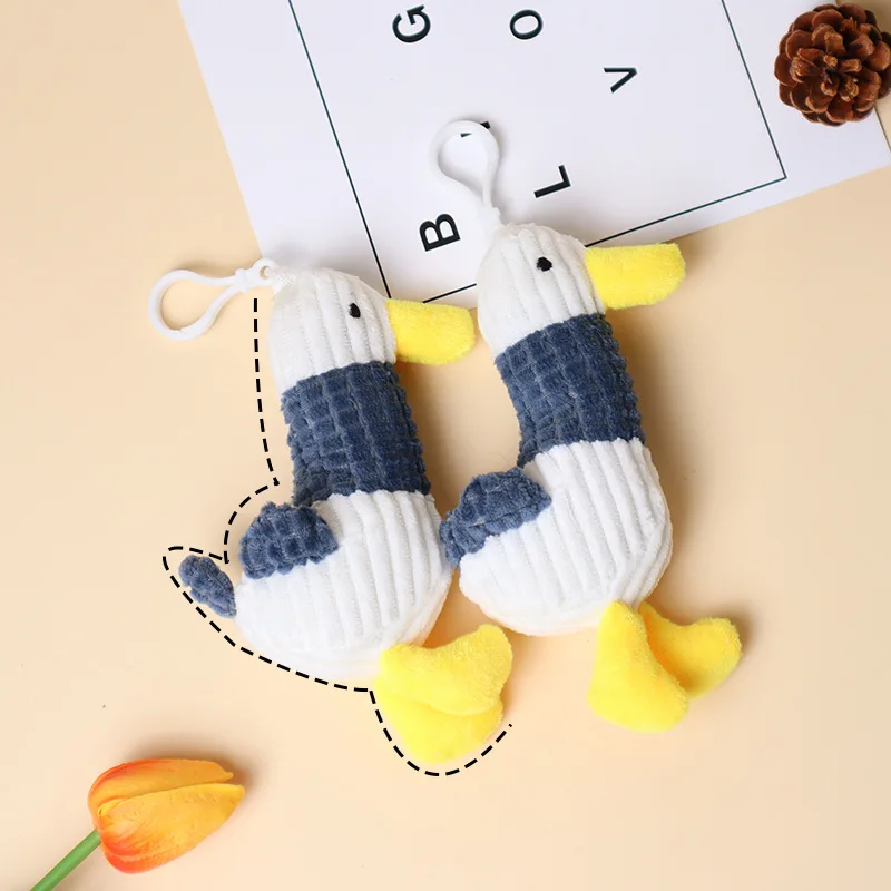 Cute plush oil ugly cute duck key chain doll doll duck bag hanging accessories