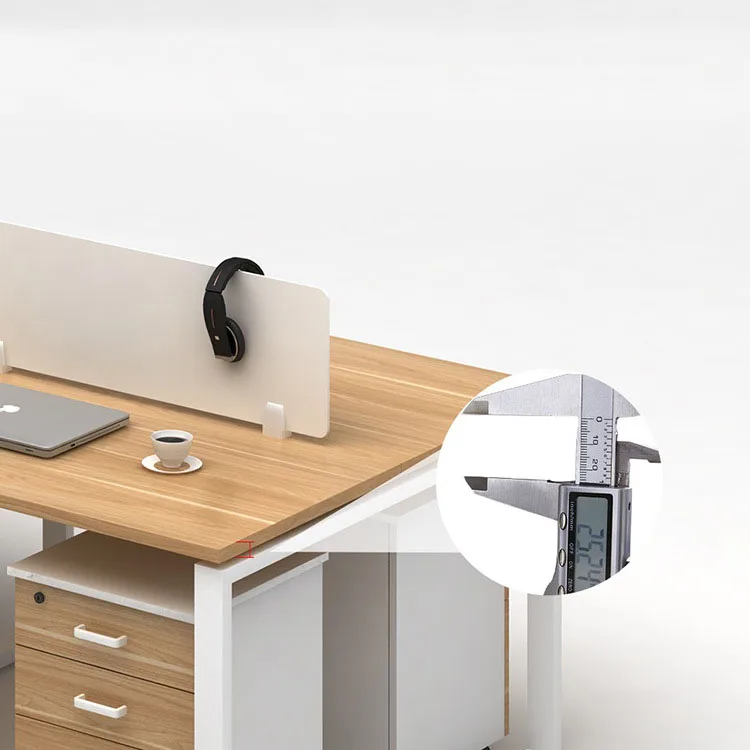 Hot Sale Modern Work Station Cubicles 2 Staff Desk Space Saver Office System Furniture Cubicle Workstation