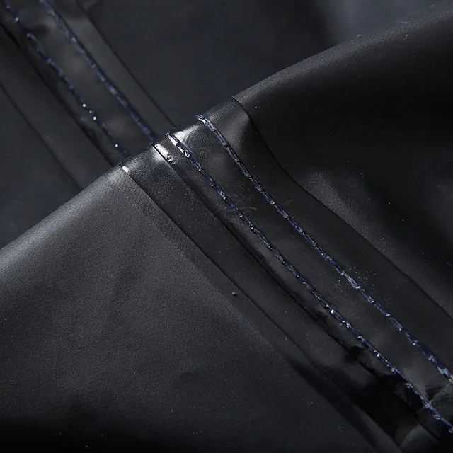 Topgear new long pvc rain coat poncho waterproof reflective customize