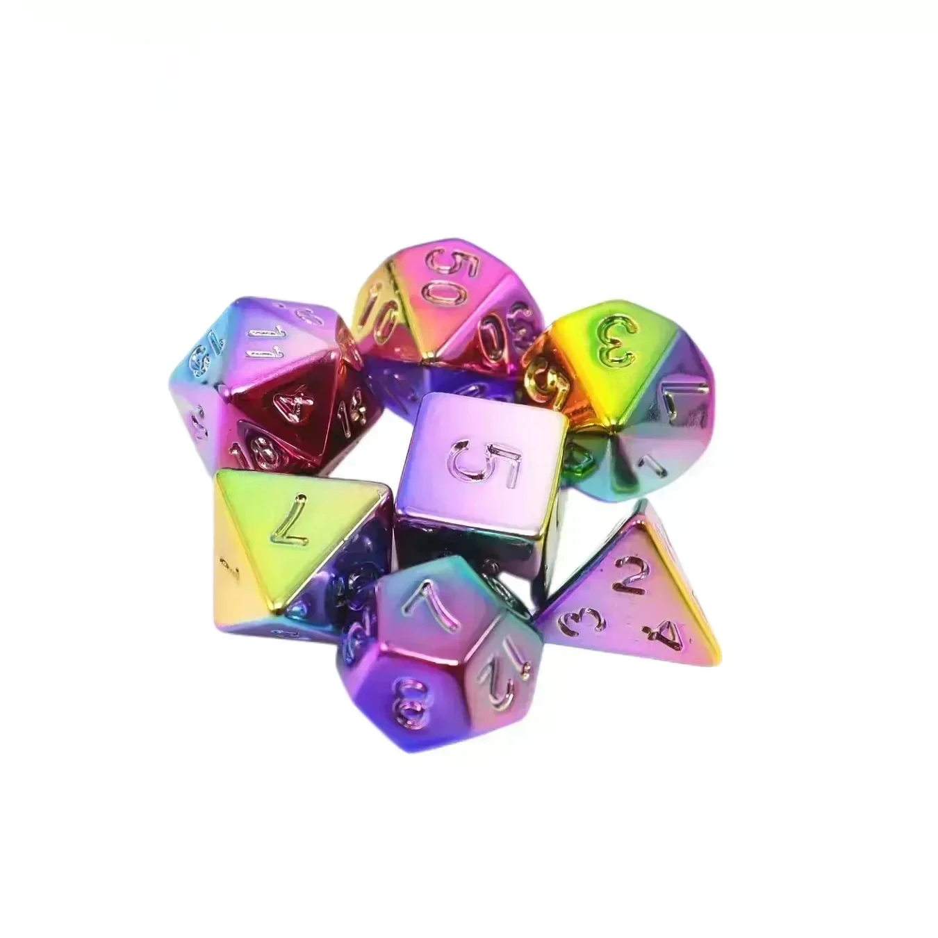 Набор Кубков Dnd D & Dungeons And Dragons набор кубков профессиональная Настройка металлическая текстура акриловая Rpg 16 мм