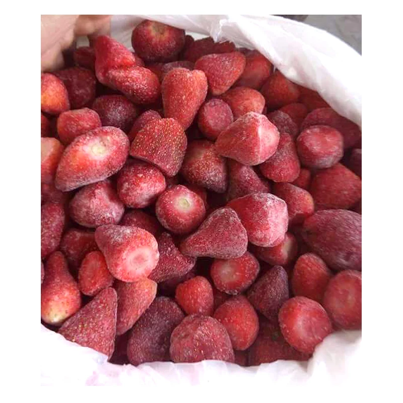 Wholesale Bulk Egypt Frozen Ball Shape Whole Strawberry Fruit