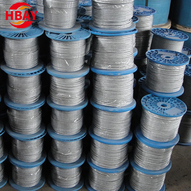High tensile strength steel wire rope tubular stranding Strands Cables Prestressing Steel Strand