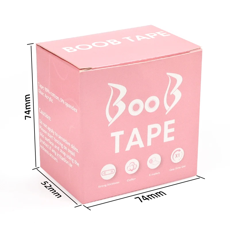 Transparent Body Tape Breast Push Up Waterproof Invisible Bra PU Tape Seamless Invisible Clear Boob Tape