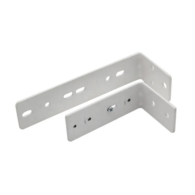 Electric curtain rod double wall bracket curtain accessories for aluminum curtain rail