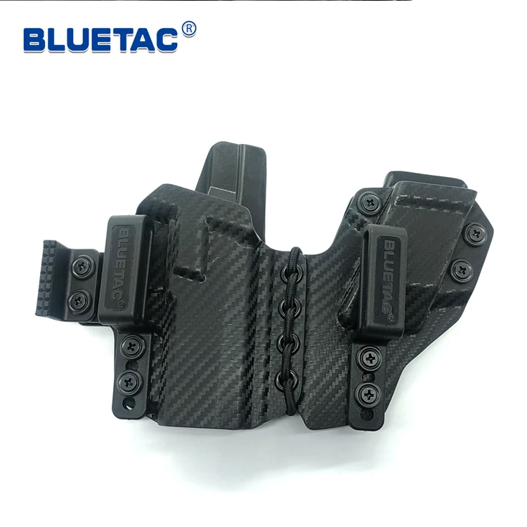 Кобура Bluetac IWB для переноски встроенная Магнитная сумка внутренняя поясная лента прочная кобура из углеродного