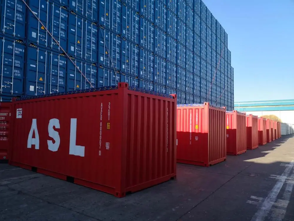 
20GP Soft Open Top container with tarpaulin 