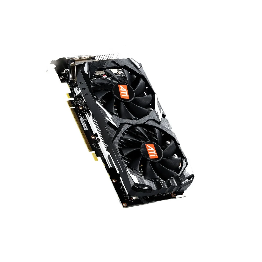 New Radeon RX 580 8GB Graphics Cards  2048SP Video Screen Cards GPU Desktop Computer Game Map For rigs