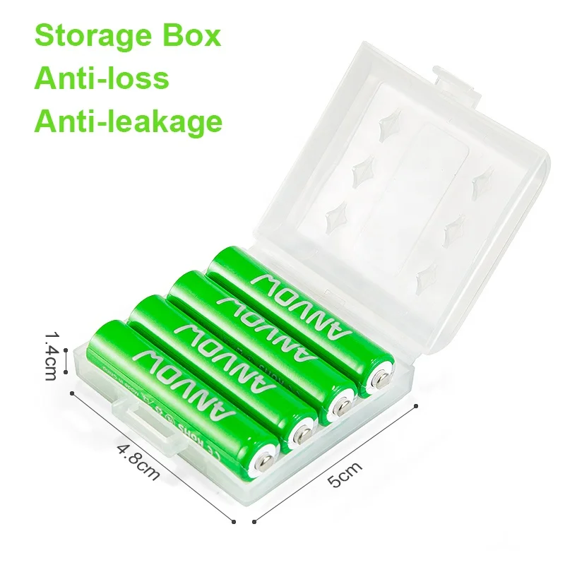 1.2v ni-mh battery rechargeable aaa battery 1.2v 1100mah Nimh battery