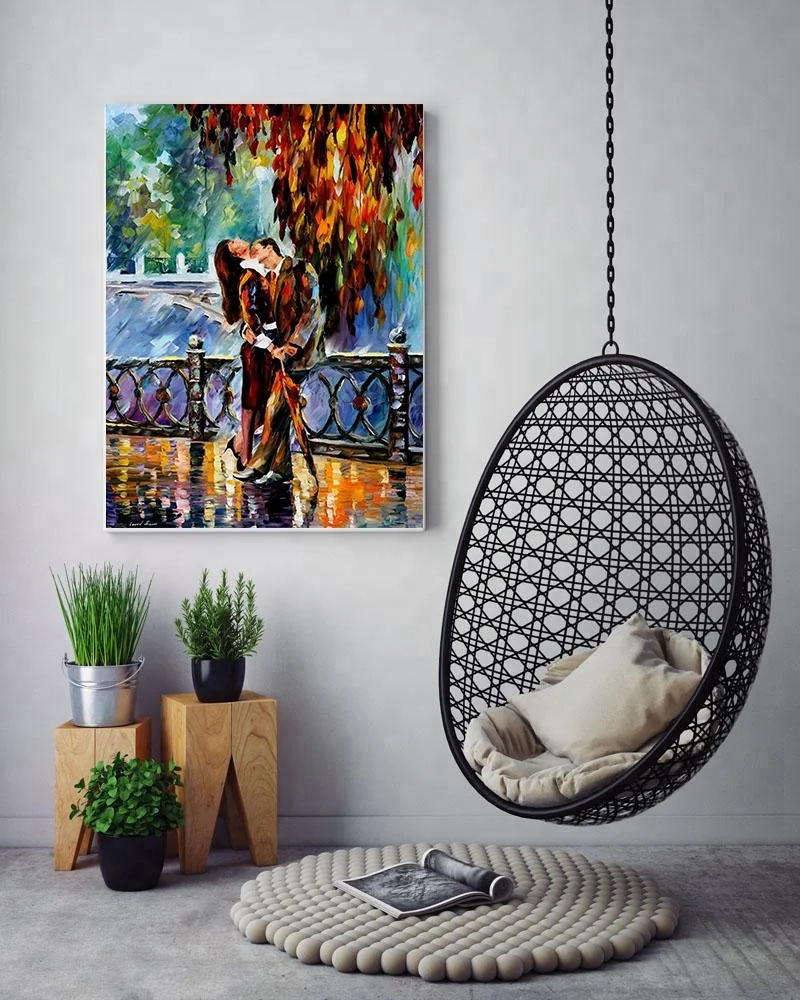 Romantic couple diamond painting kit diamond art round dot mosaic art painting for home dec.